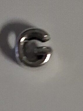 Pandora 797461 Letter G Alphabet Charm – Sterling Silver